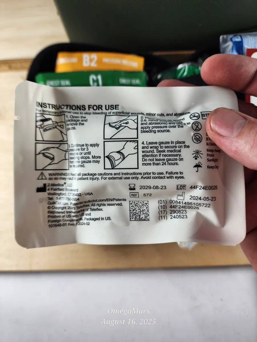 Zoll Mobilize® Compact trauma kit, Medical, BRAND NEW, Manu 2025 (MSRP $299)