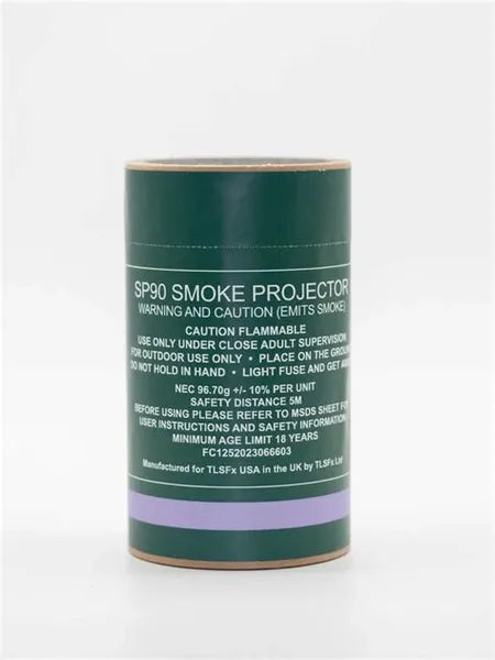 TLSFX SP90 Smoke Grenade Blue or Purple