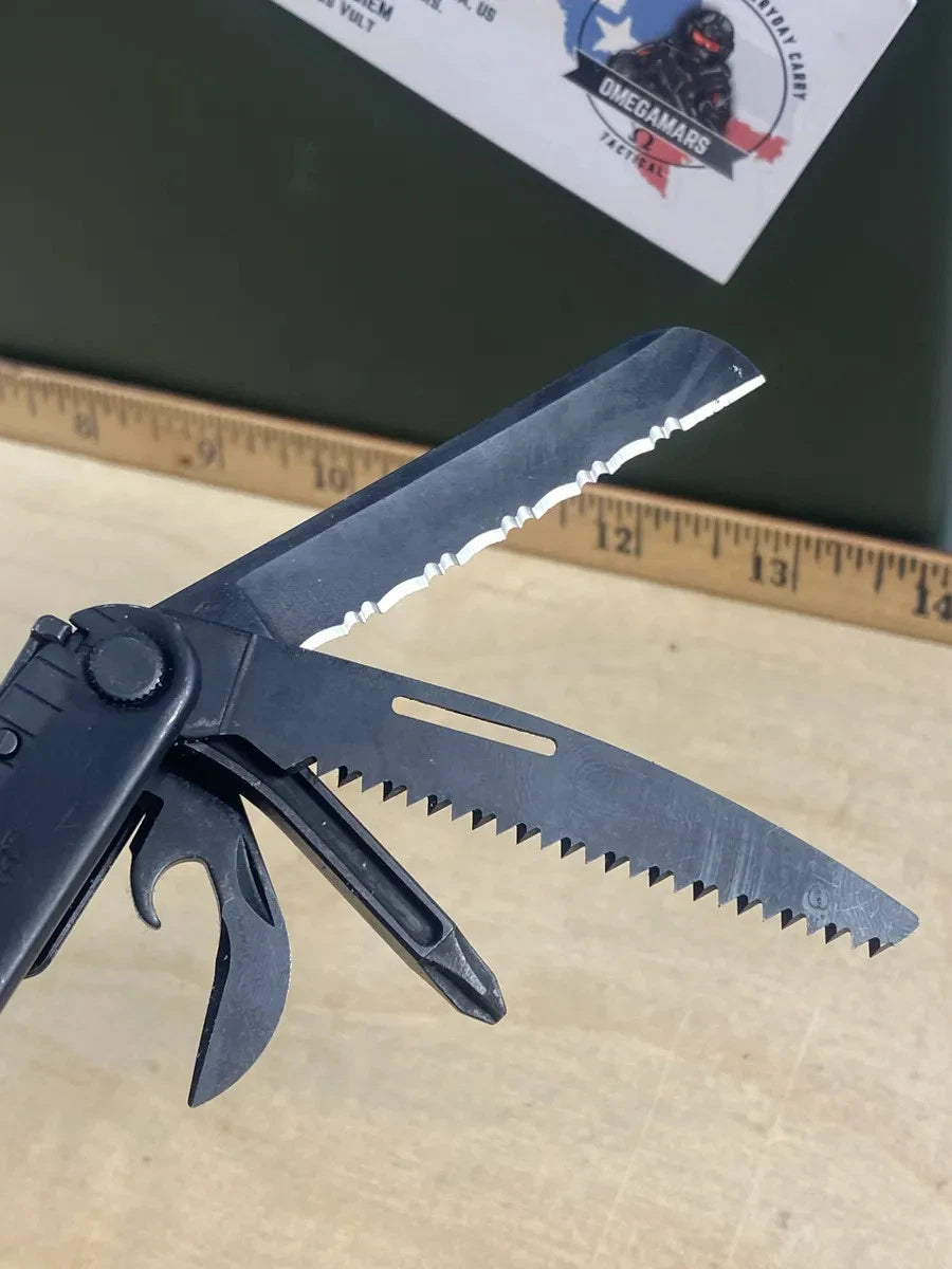 Leatherman Rebar #R11. 1-2 tools (saw/knife show usage, rest looks/feel brand new