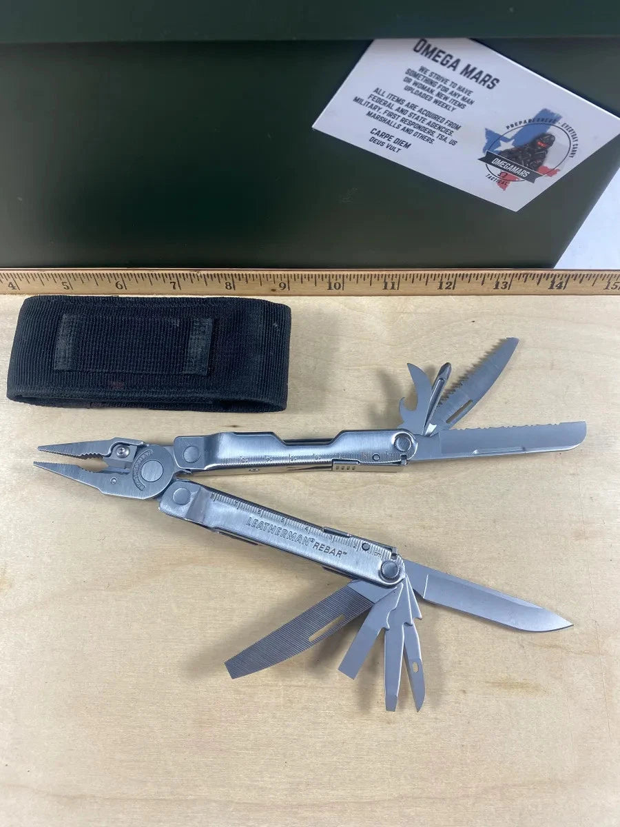 Leatherman Rebar #R7. Punch chipped, the rest looks/feel brand new.