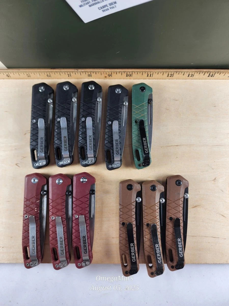 Gerber Zilch (multi qty, MSRP 29.99)