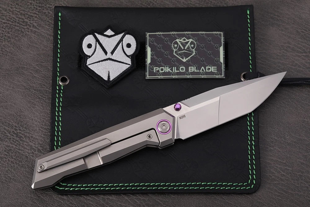 POIKILO BLADE Salvator Framelock Ti PSW - BNIB - PKBSLVTRS1