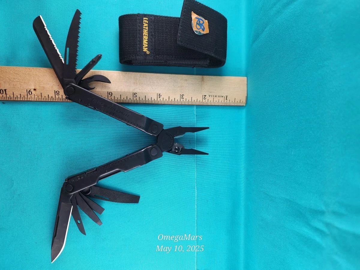 Leatherman Rebar #R8 Screw Driver shows usage, rest looks/feels brand new