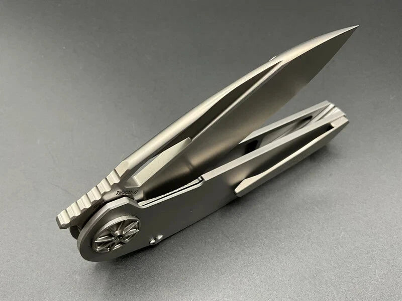 Rike Knife TISSOT02P Tissot 2 satin Liner lock - Brand New