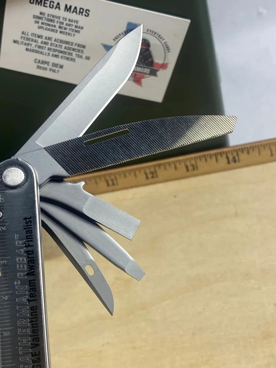 Leatherman Rebar #R5. Customized Handle. Looks/feels brand new.